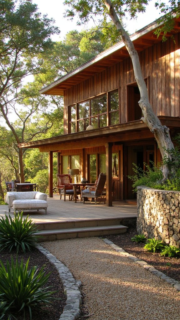 natural warmth through wood