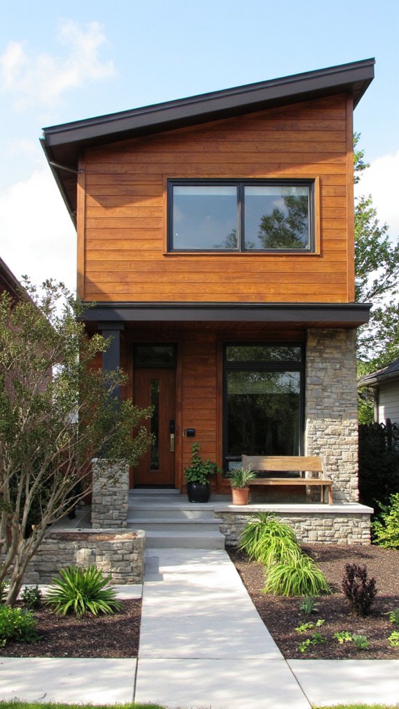 natural wood home accents