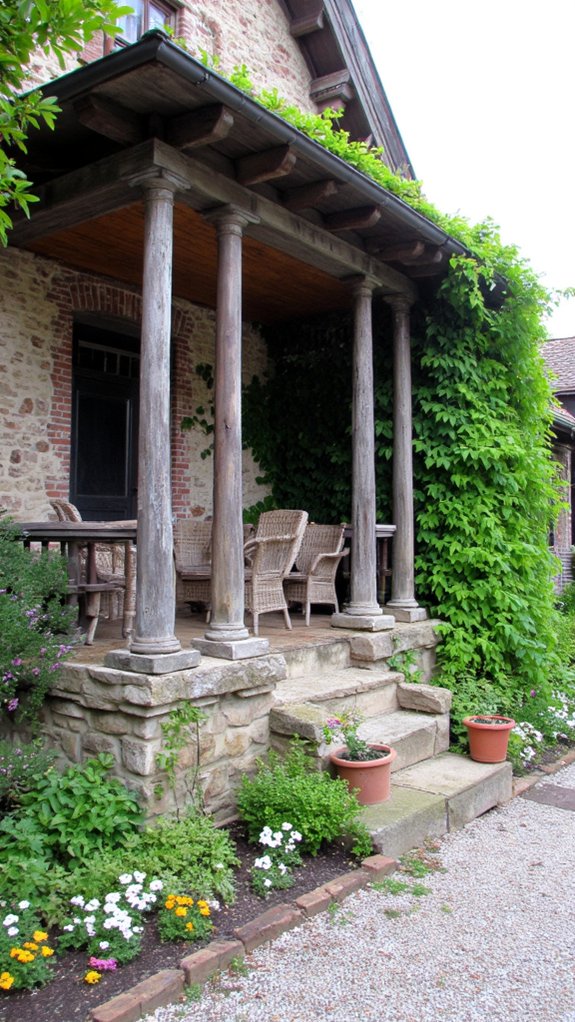 nature infused relaxing veranda