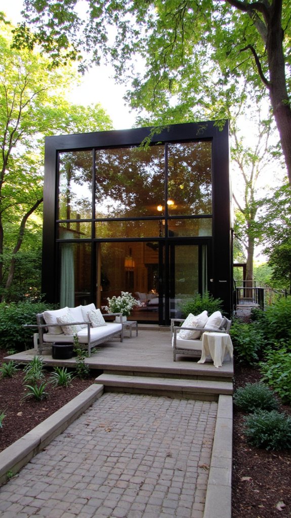 nature inspired minimalist sanctuary