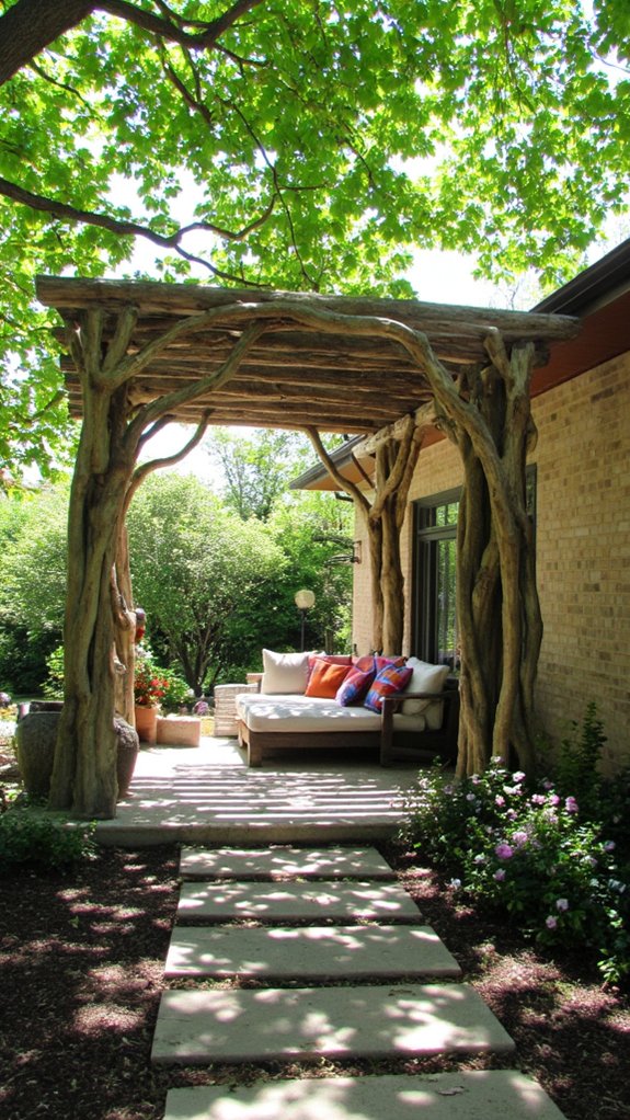 nature inspired outdoor retreat