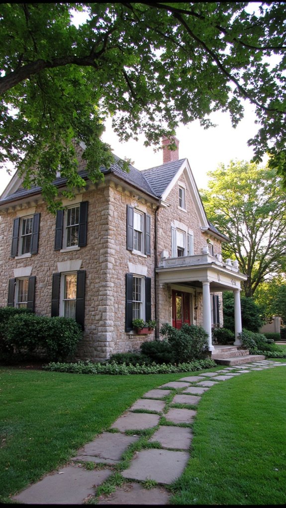 nature inspired stone accents