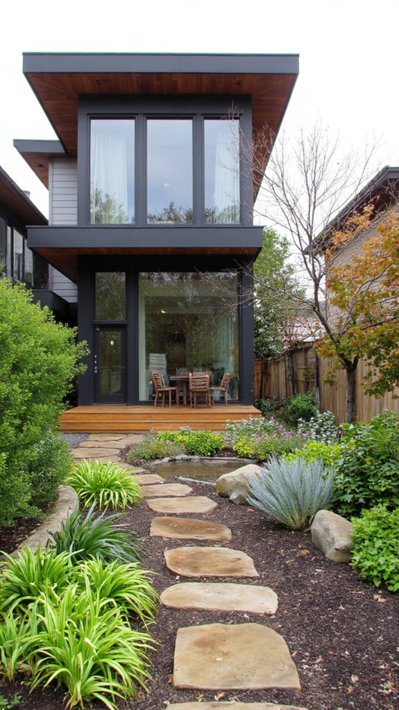 nature meets modern architecture