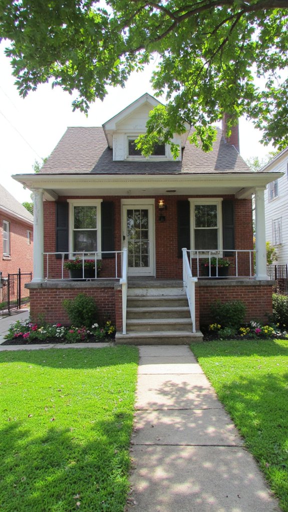neat landscaping enhances curb appeal