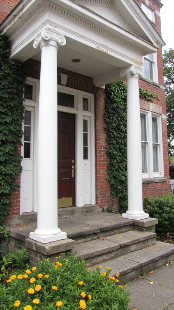 ornate corinthian column beauty