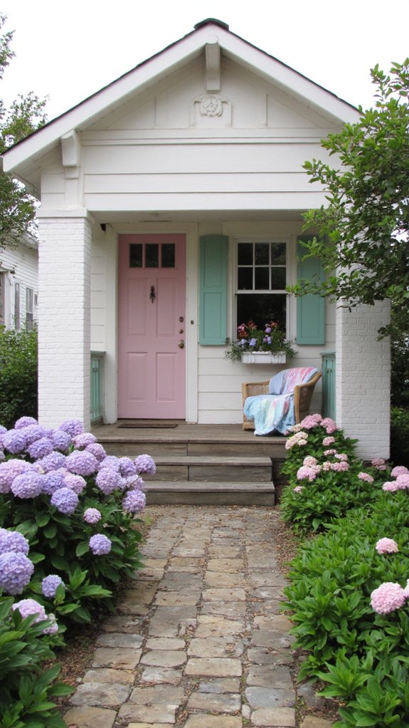 pastel accented creamy cottage