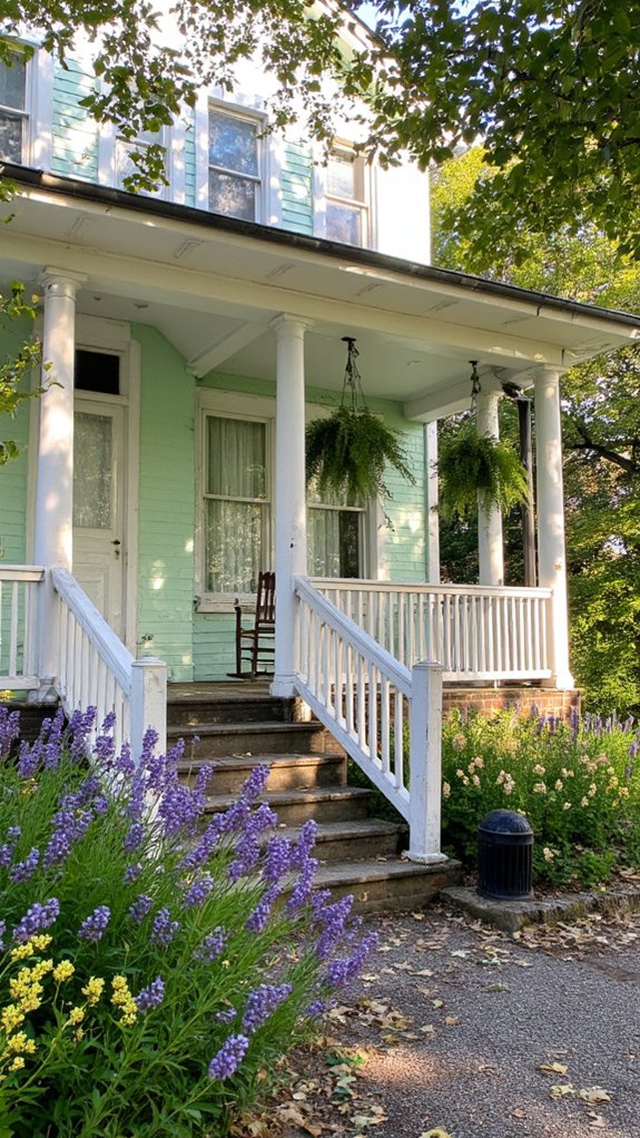 pastel hues enhance architecture