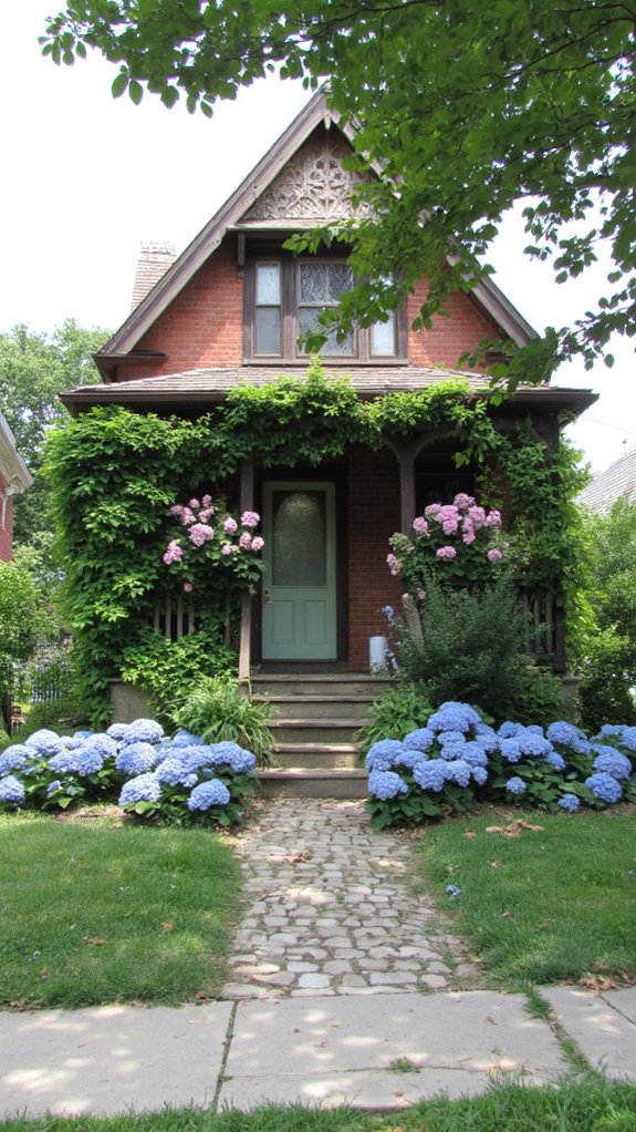picturesque cottage garden paradise