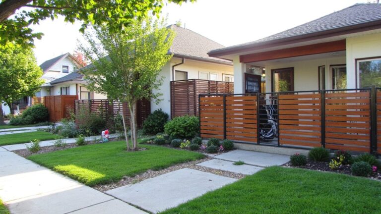 21 Modern House Exterior Fence Designs That Add Privacy privacy enhancing fence designs