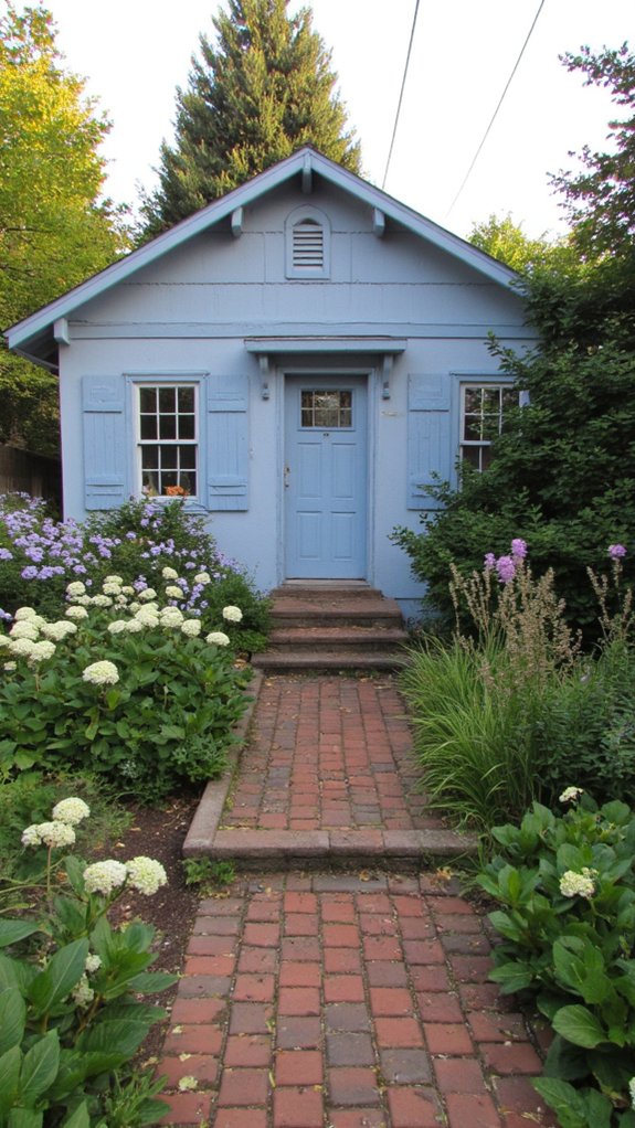 rejuvenating tranquil cottage exterior