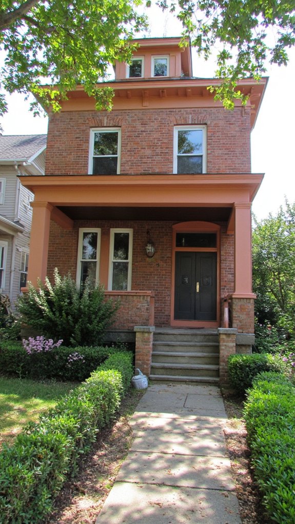 rich inviting colonial palette