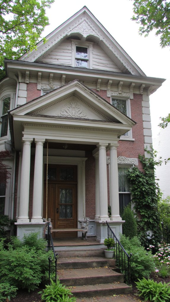 richly detailed cornices elevate