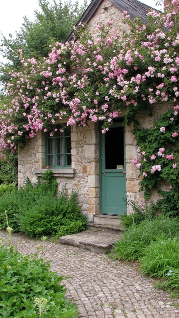 romantic garden cottage retreat