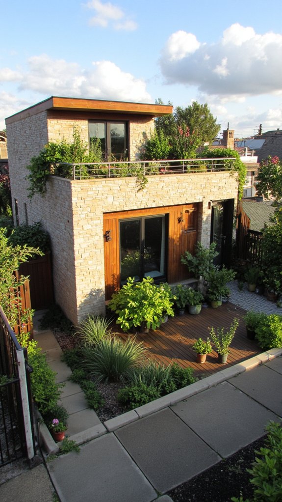 rooftop gardens enhance sustainability