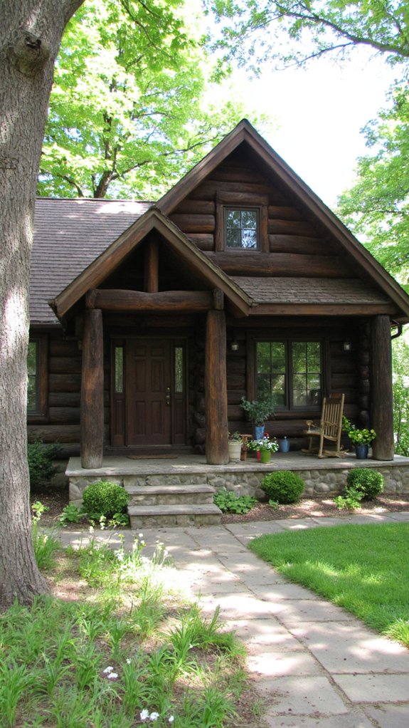 rustic charm and coziness