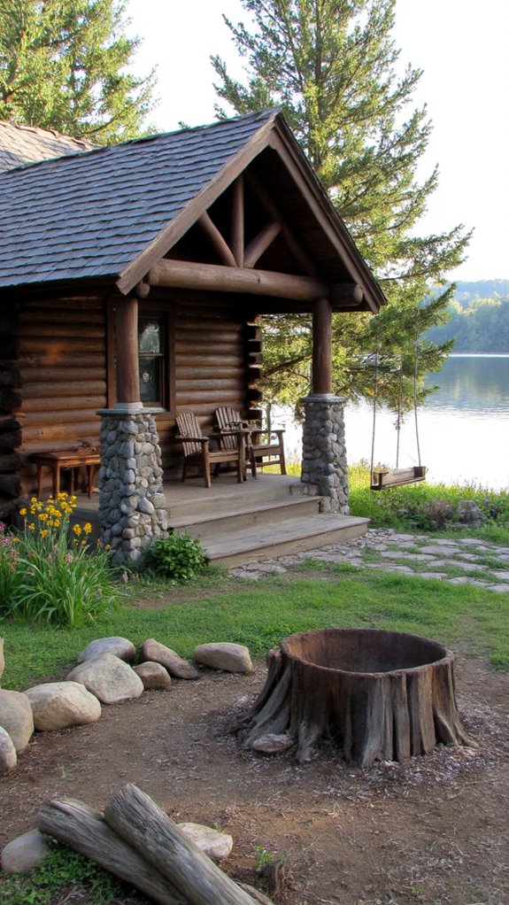 rustic charm and warmth