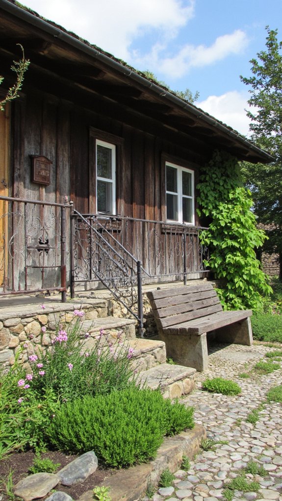 rustic charm with metal