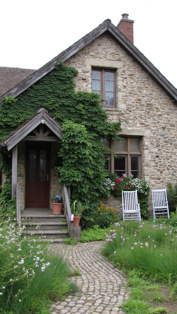 rustic charm with natural materials