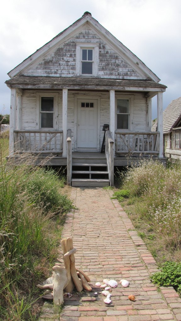 rustic coastal charm accents