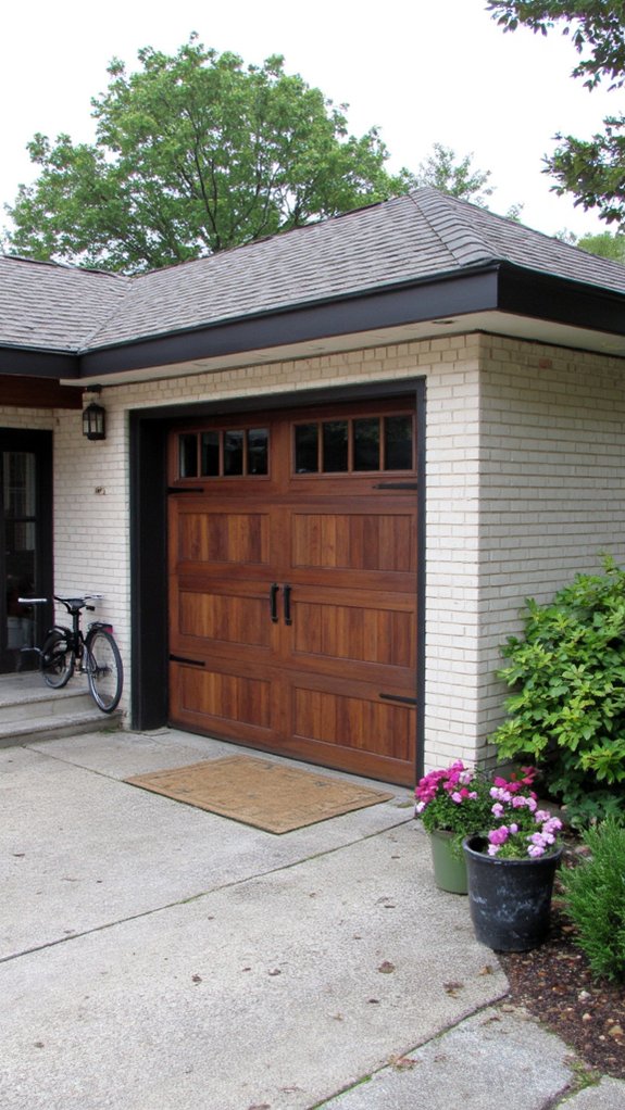 rustic metal wood fusion