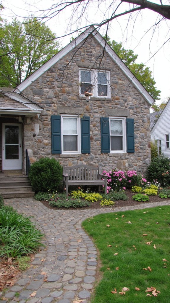 rustic stone home charm