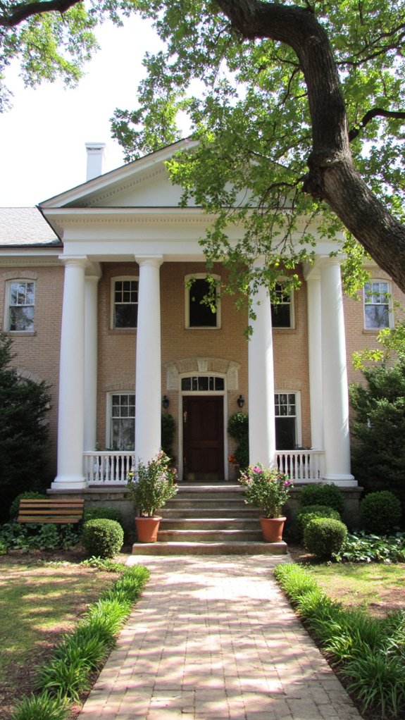 rustic tuscan inspired colonial charm