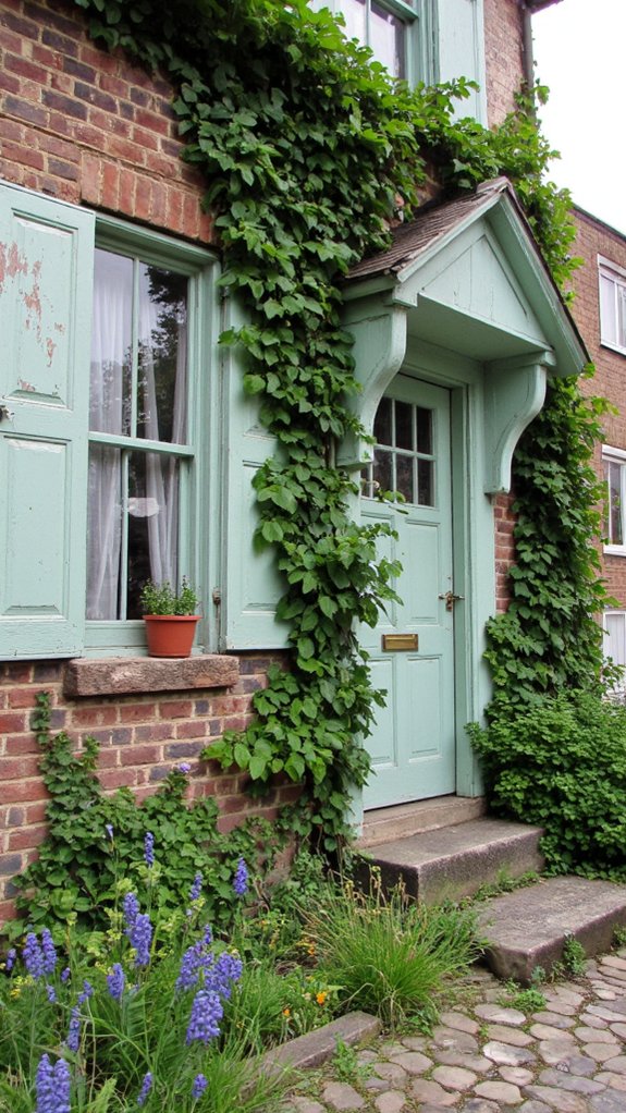 rustic vintage shutter charm