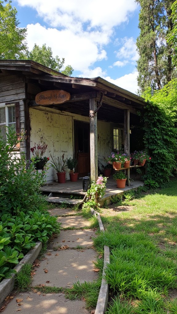 rustic vintage wood charm