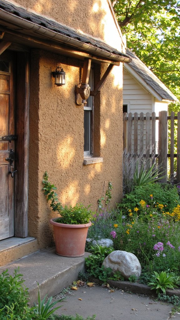 rustic warmth and authenticity