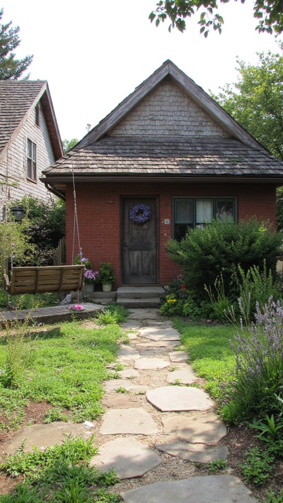 rustic warmth in brick