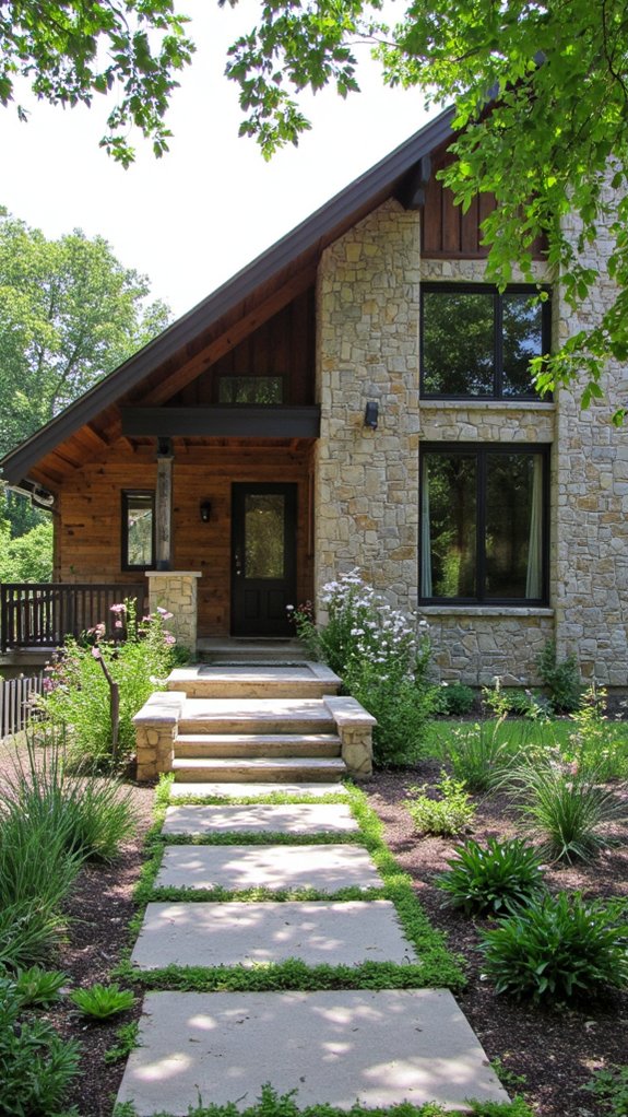 rustic warmth meets modernity