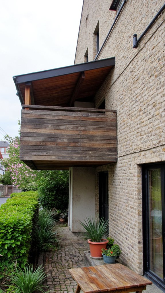 rustic warmth with industrial edge