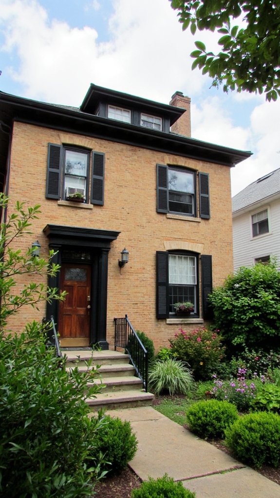 sandy tan and charcoal elegance