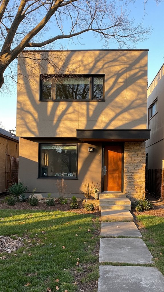 seamless contemporary exterior design