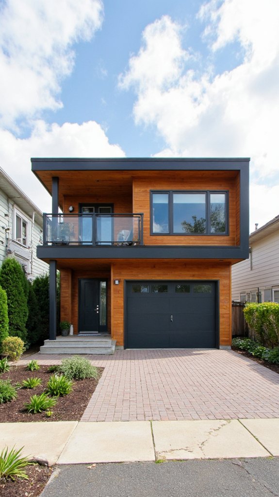 seamless garage integration design