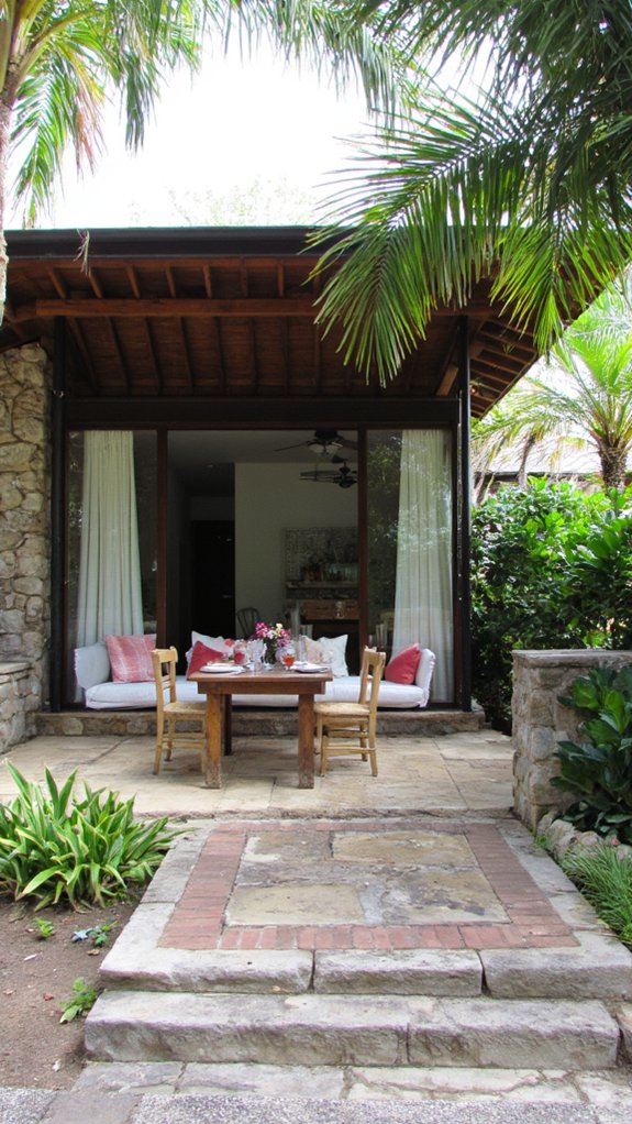 seamless indoor outdoor connection