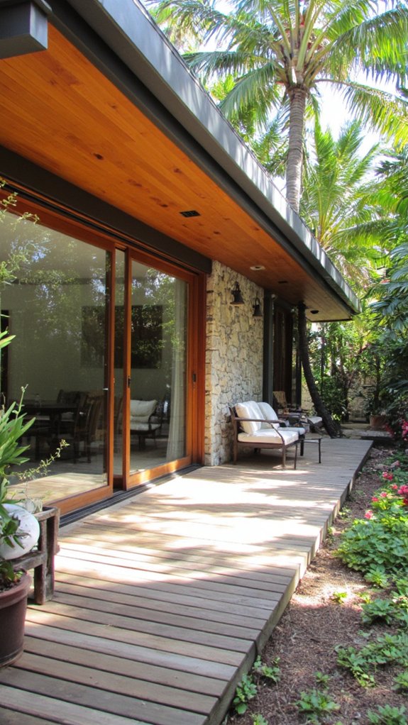 seamless indoor outdoor connection