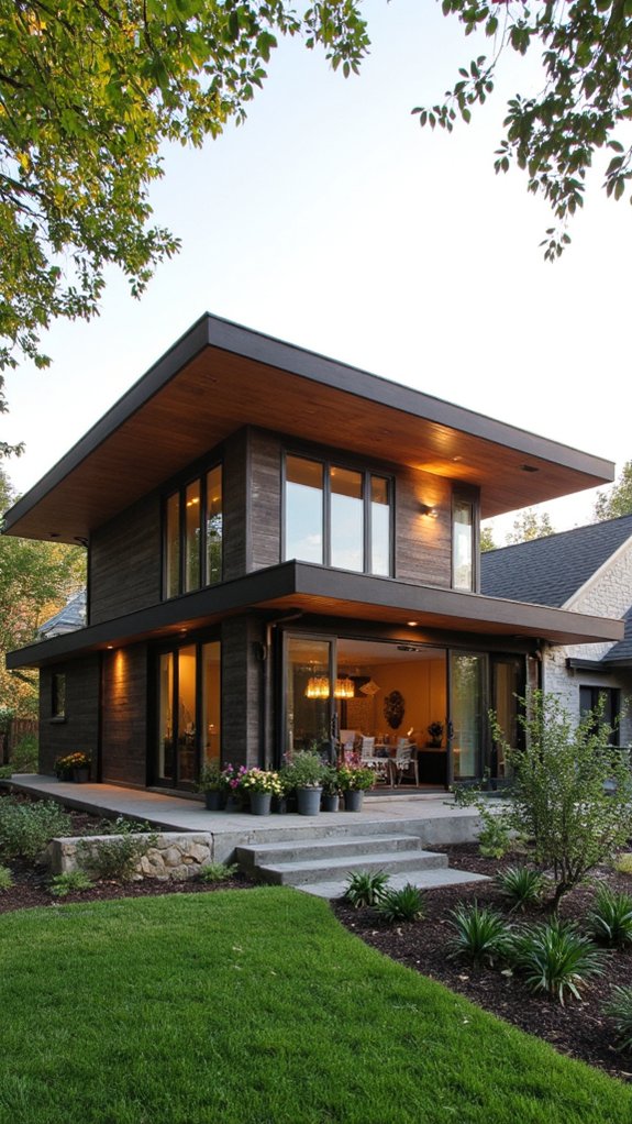 seamless open living spaces