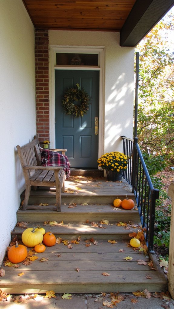 seasonal porch decor transformation