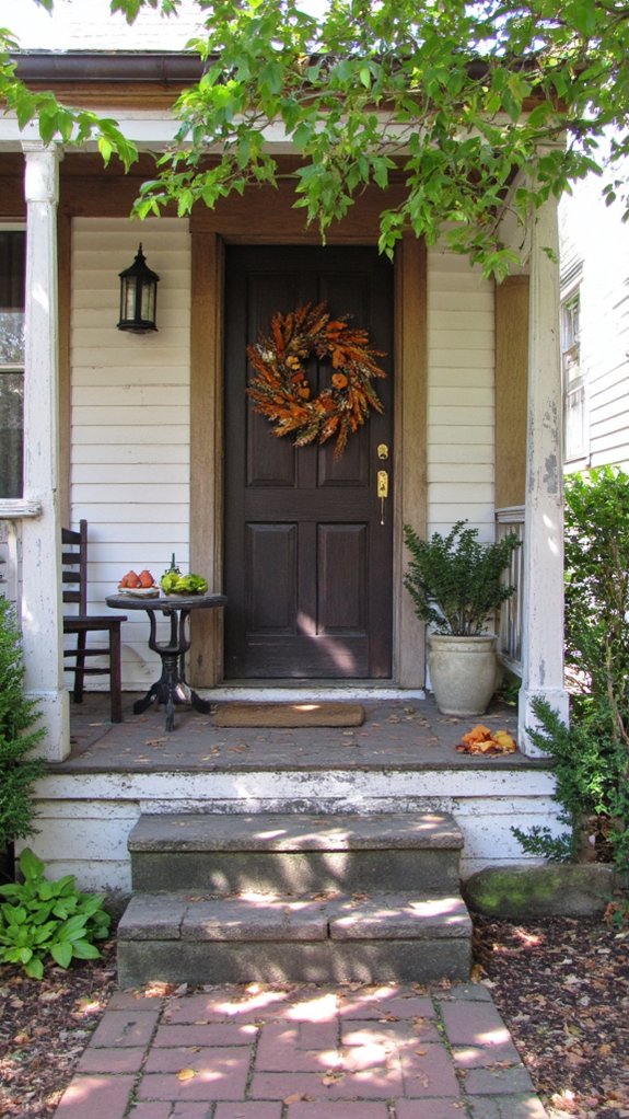 seasonal wreaths enhance charm