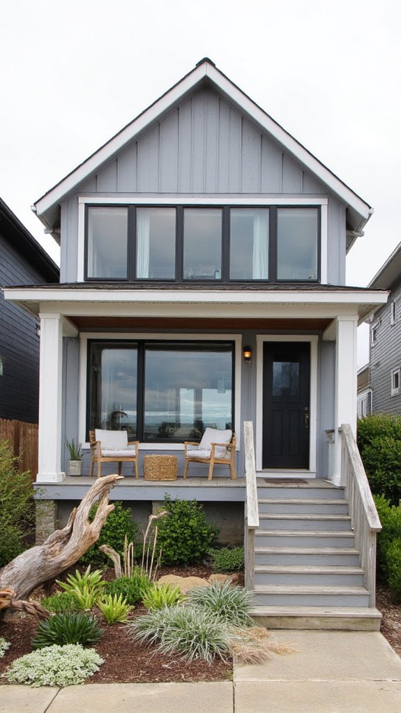 serene coastal grey elegance