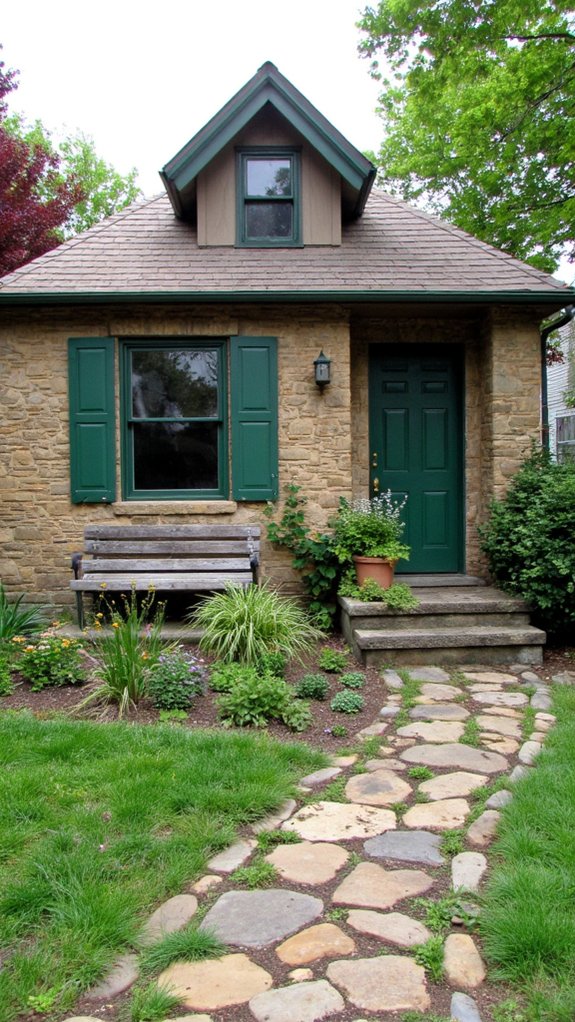 serene cottage color palette