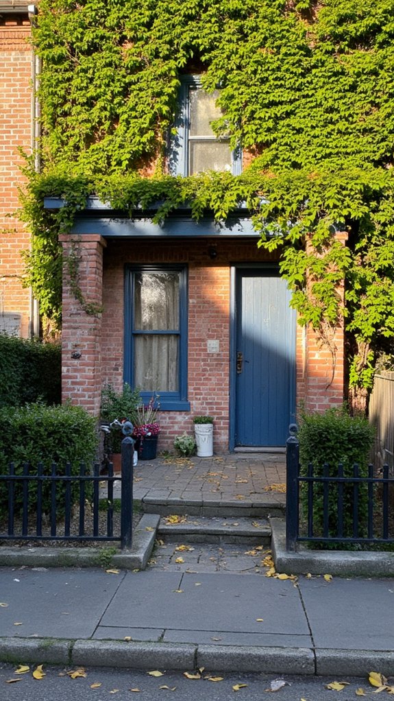 serene cottage exterior color