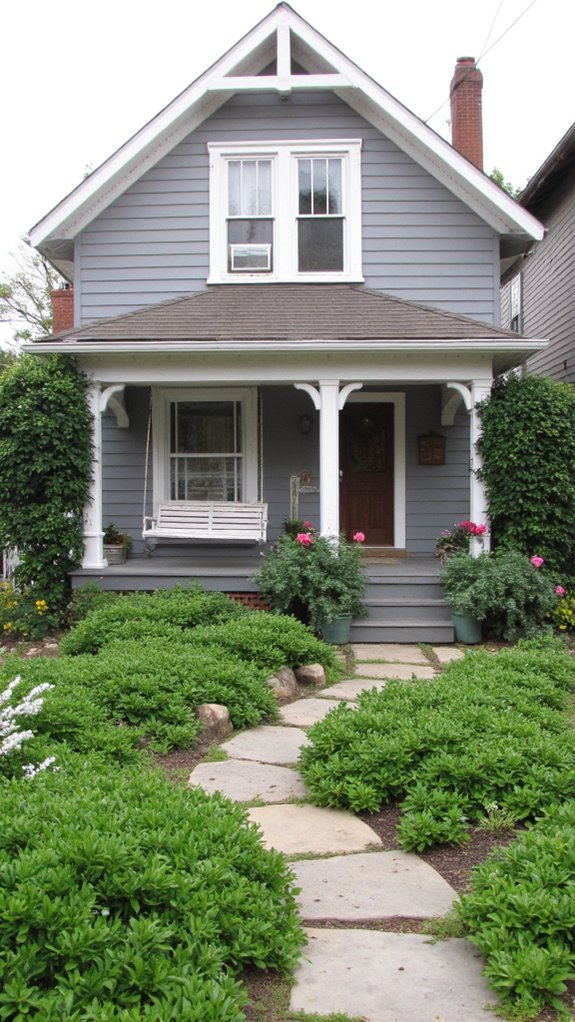 serene gray cottage elegance