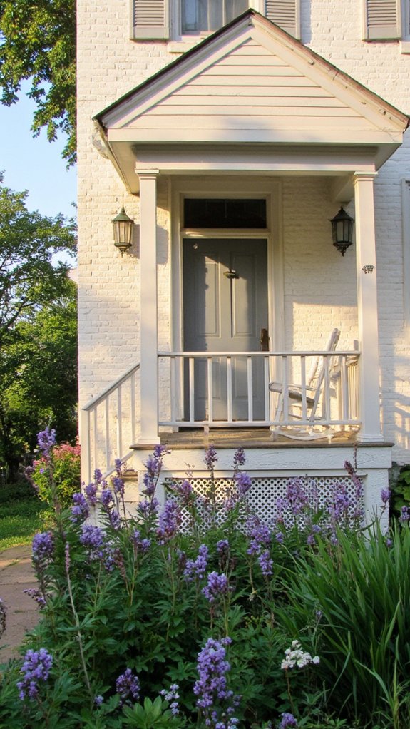 serene ivory and gray