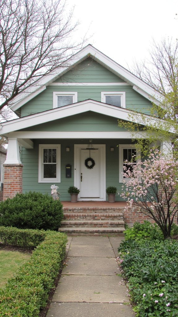 serene soft green elegance