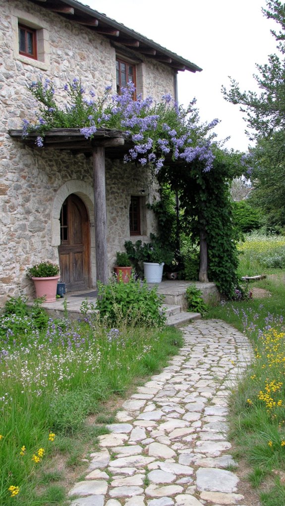 serene stone cottage retreat