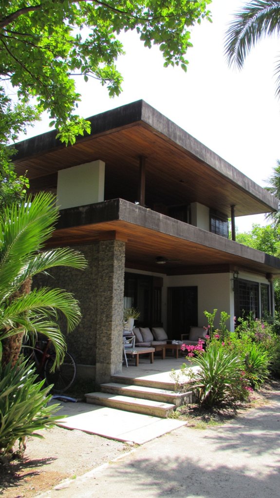 shady cool architectural elegance