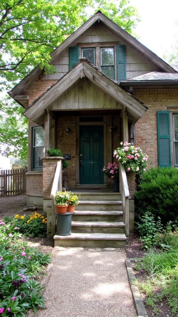 shutters enhance cottage charm