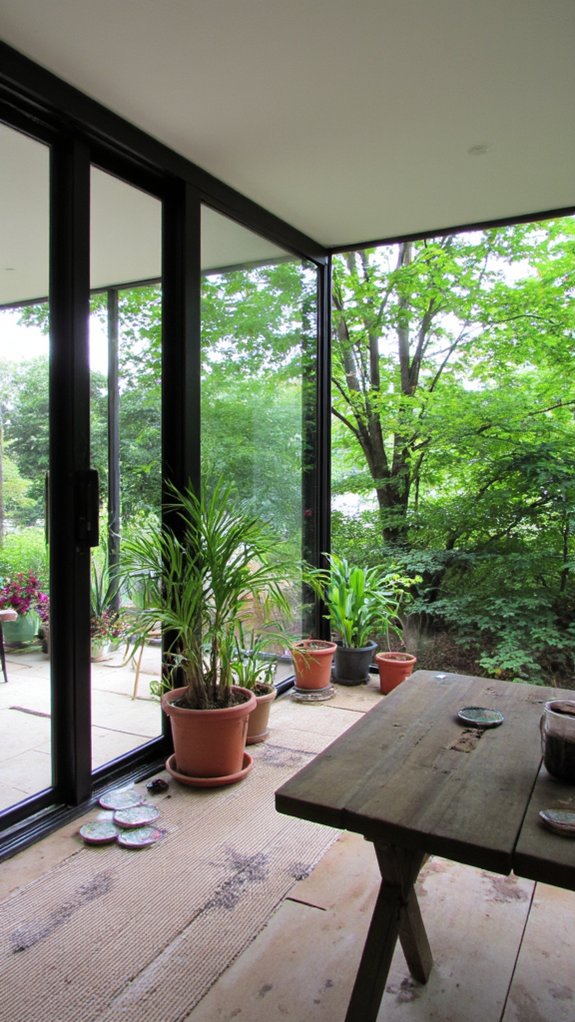 sleek bright inviting retreat